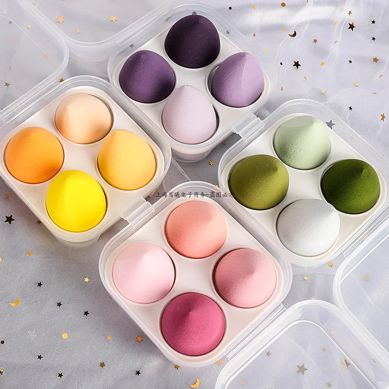 4pcs/8pcs Makeup Sponge Set Cosmetic Blender Beauty Puff Foundation Powder Concealer Cream Soft Sponges Women Face Make Up Tools - Image 2