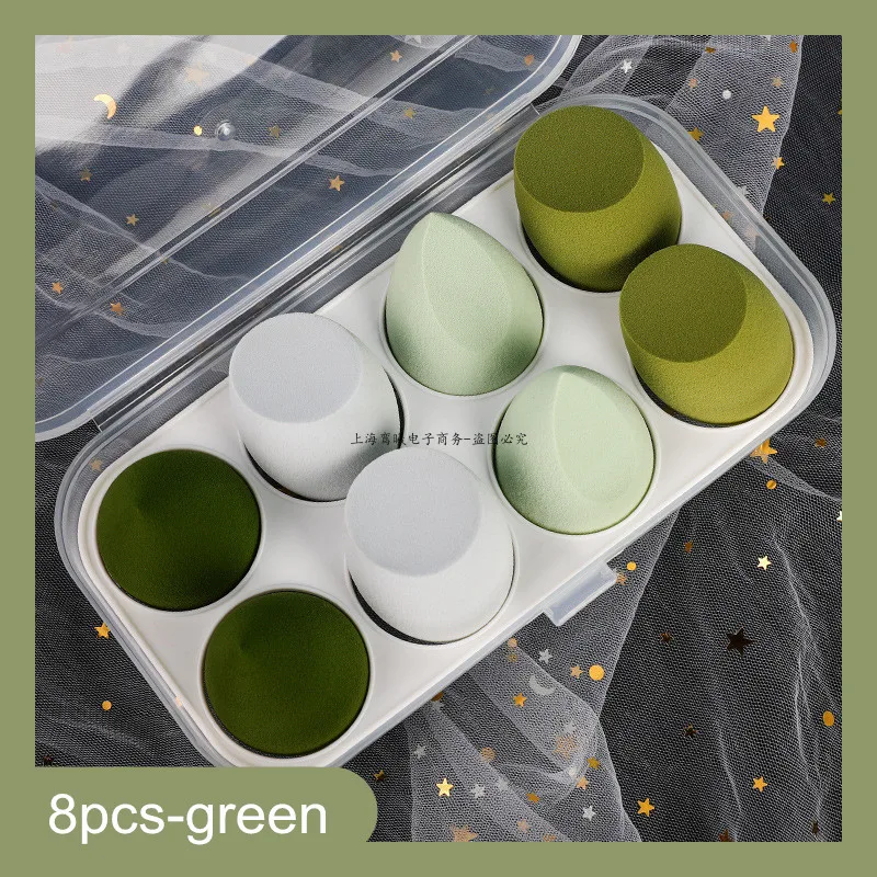 4pcs/8pcs Makeup Sponge Set Cosmetic Blender Beauty Puff Foundation Powder Concealer Cream Soft Sponges Women Face Make Up Tools - Image 12