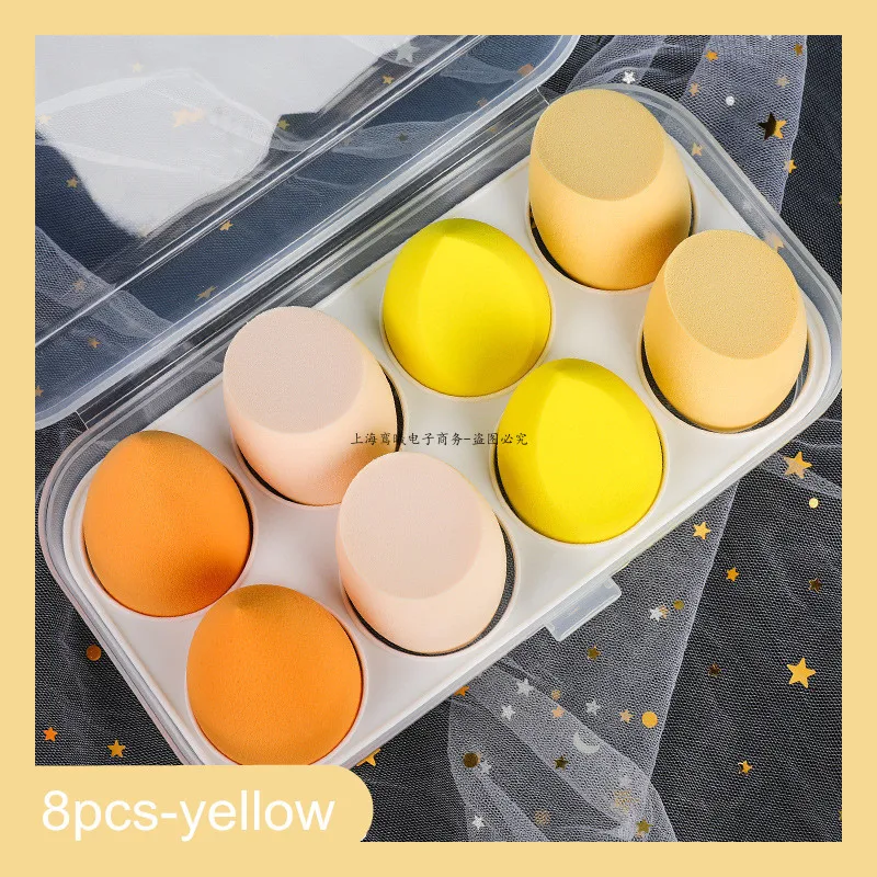 4pcs/8pcs Makeup Sponge Set Cosmetic Blender Beauty Puff Foundation Powder Concealer Cream Soft Sponges Women Face Make Up Tools - Image 9