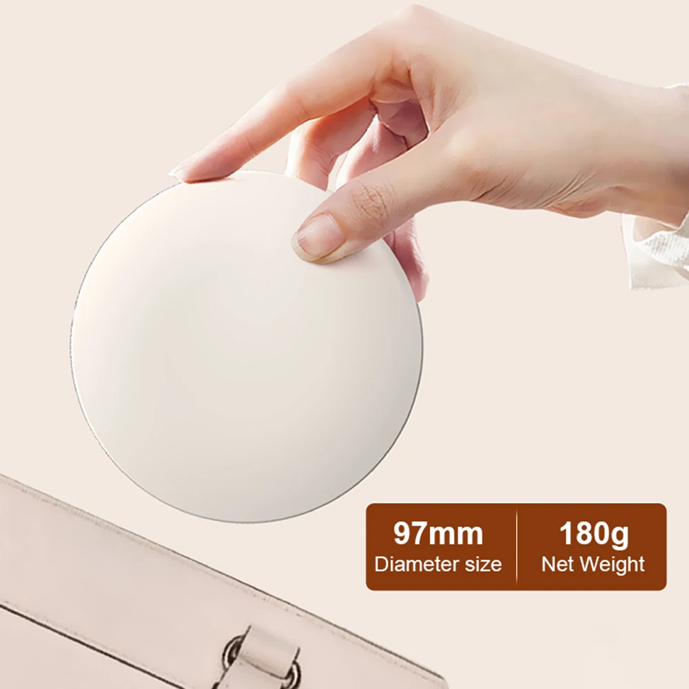 Intelligent UV Resistant Makeup Mirror Portable 2.4-Inch Handheld LED Makeup Mirror Suitable For Travel Sunscreen Makeup Mirrors - Image 6