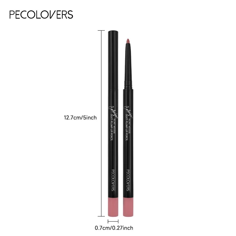Waterproof Matte Lipliner Pencil Red Contour Tint Lipstick Long Lasting Non-stick Cup Moisturising Lips Makeup 12 Colors - Image 6