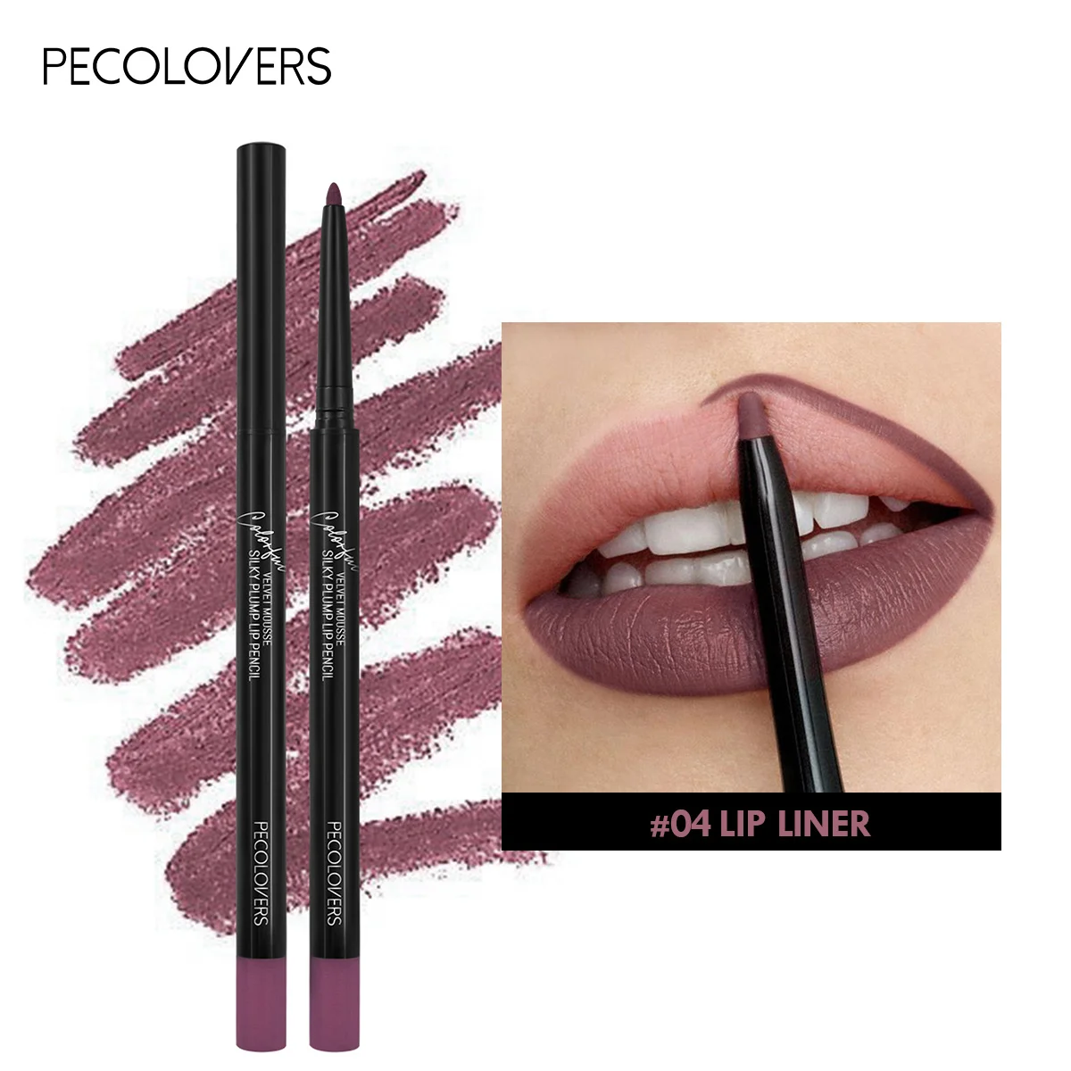Waterproof Matte Lipliner Pencil Red Contour Tint Lipstick Long Lasting Non-stick Cup Moisturising Lips Makeup 12 Colors - Image 15
