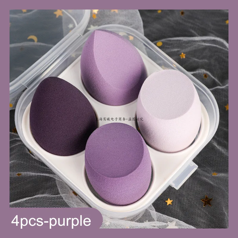 4pcs/8pcs Makeup Sponge Set Cosmetic Blender Beauty Puff Foundation Powder Concealer Cream Soft Sponges Women Face Make Up Tools - Image 14