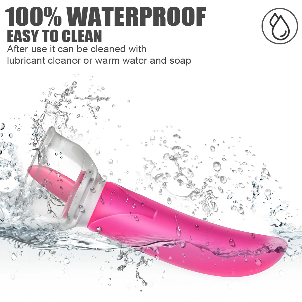 Dildo Vibrator Clitoris G-spot Vibrator Vagina Breast Massage Dual Head Sex Toys for Women Tongue Licking Pump - Image 5